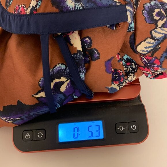 Band Of Gypsies Mini Dress Corset Dark Floral Boho Fairy Romantic Resort SZ S - Picture 10 of 10